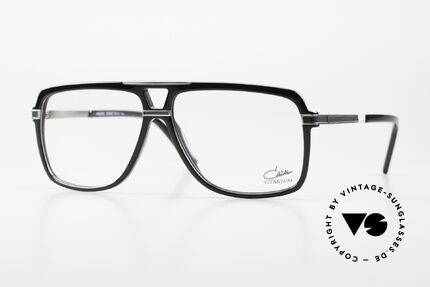 Cazal 6018 Titanium Frame Aviator Men Details