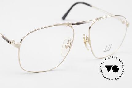 Dunhill 6046 80's Frame Horn Appliqué, new old stock (like all our vintage luxury eyeglases), Made for Men