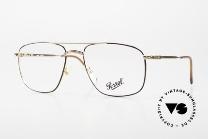 Persol Agar 90's Vintage Eyeglass Frame Details