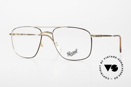 Persol Agar 90's Vintage Eyeglass Frame, vintage Persol men's glasses from the 1990's, Made for Men