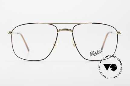 Persol Agar 90's Vintage Eyeglass Frame, perfect fit and striking design; L size 58-19, Made for Men