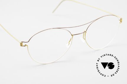Lindberg Nomi Air Titan Rim Fancy Titanium Frame Women, unworn, NOS, with original magnetic case by Lindberg, Made for Women