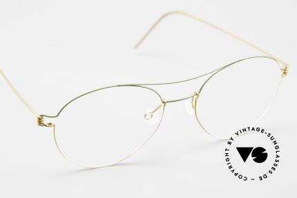 Lindberg Nomi 49 Air Titan Rim Fancy Ladies Frame Titanium, unworn, NOS, with original magnetic case by Lindberg, Made for Women