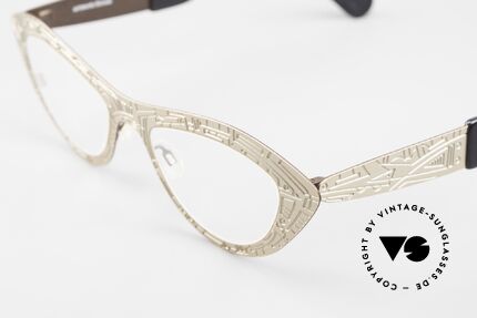 Theo Belgium Diamond Artwork Strook Frame, brilliant color combination: champagne & brown, Made for Women