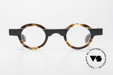 Theo Belgium Porthos Acetate Frame Ladies & Gents, striking round model for ladies and gents likewise, Made for Men and Women