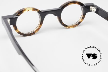 Theo Belgium Porthos Acetate Frame Ladies & Gents, the lens height is 30mm (rather reading eyeglasses), Made for Men and Women