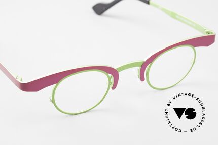 Theo Belgium O Fancy Panto Eyeglasses, UNWORN art eyeglasses for those who dare!, Made for Women