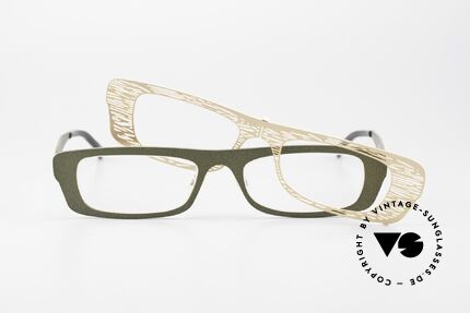 Theo Belgium Eye-Witness PJ Titan Frame Clip-On Front, Size: large, Made for Women