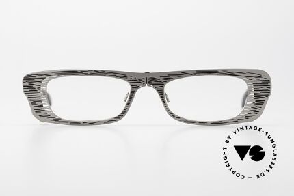 Theo Belgium Eye-Witness PJ Clip-On Front Titan Frame, this model looks apparently unfinished & asymmetrical, Made for Women