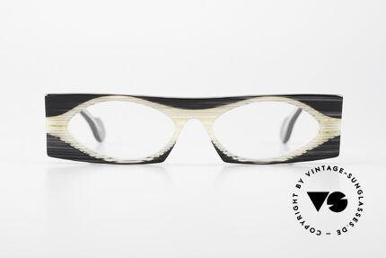 Theo Belgium Marilyn Square Acetate Frame Women, striking square model for ladies; true art glasses!, Made for Women