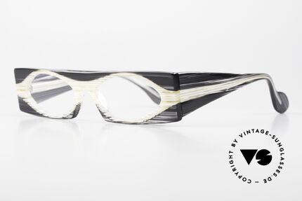 Theo Belgium Marilyn Square Acetate Frame Women, shape, colours and structures perfectly matched, Made for Women