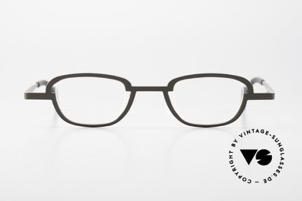 Theo Belgium Switch Unisex Designer Eyeglasses, lenses are framed in a very original way! unique!, Made for Men and Women