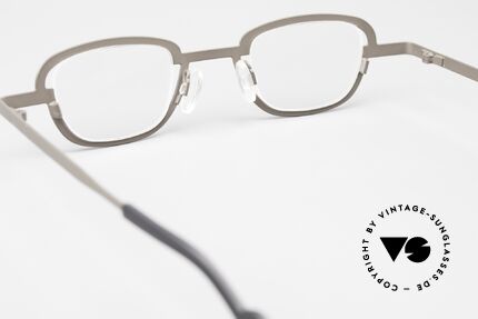 Theo Belgium Switch Unisex Designer Eyeglasses, the lens height is 25mm (rather reading eyeglasses), Made for Men and Women