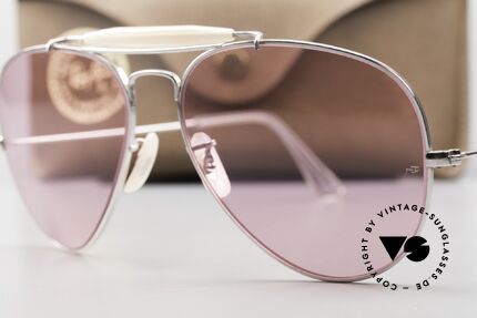 Ray Ban Outdoorsmann II White Gold 80's Limited Edition, Size: large, Made for Men and Women
