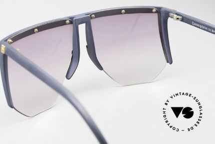 Claudio La Viola Trend 32 Vintage Men's Sunglasses, unworn 80s unique piece and NO RETRO SUNGLASSES, Made for Men and Women