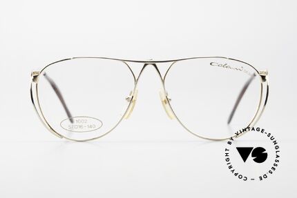 Colani 1002 Rare Designer Specs 80's, impressive metal frame (top-notch craftsmanhip), Made for Women