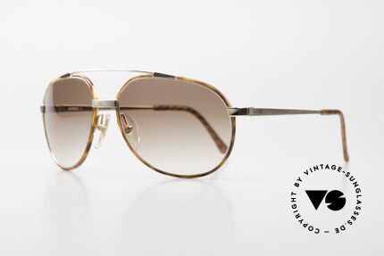 Dunhill 6174 Comfort Fit Luxury Sunglasses, gold-plated & BARLEY: hundreds of minute facets, Made for Men