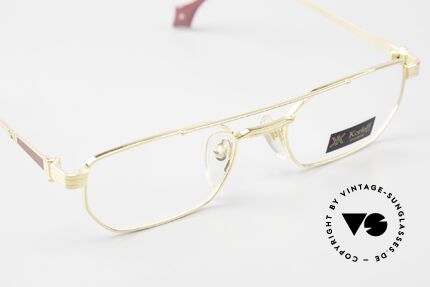 Korloff Paris K16 Gold Plated Titanium Frame, NO RETRO GLASSES; a circa 30 years old original, Made for Men
