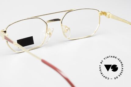 Korloff Paris K16 Gold Plated Titanium Frame, lens height is 32mm = suitable for gliding vision, Made for Men