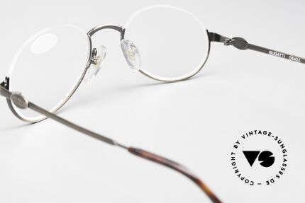 Bugatti 06423 Original 90's Vintage Frame, DEMO lenses can be replaced optionally, size 49mm, Made for Men and Women