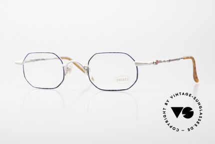 Bugatti 29938 Square Luxury Eyeglasses Details