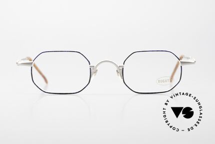 Bugatti 29938 Square Luxury Eyeglasses, ergonomic frame design with flexible spring hinges, Made for Men
