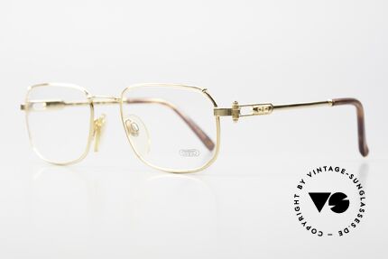 Gerald Genta Gold & Gold 04 Gold Plated 90's Metal Frame, Genta also designed LUXURY accessories (like glasses), Made for Men