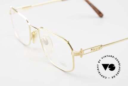 Gerald Genta Gold & Gold 04 Gold Plated 90's Metal Frame, in high-end quality (gold plated frame); made in Japan, Made for Men
