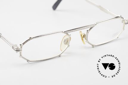 Gerald Genta Gold & Gold 02 Vintage Eyewear Octagonal, unworn, one of a kind with serial number, size 51-22, Made for Men and Women