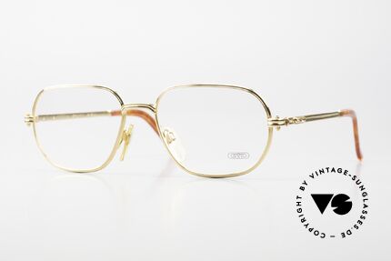 Gerald Genta New Classic 11 High-End Luxury Men's Frame, solid 90's luxury gentlemen's glasses by Gérald Genta, Made for Men