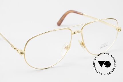 Gerald Genta New Classic 22 Vintage Men's Frame Pilot, in high-end quality (gold plated frame); made in Italy, Made for Men
