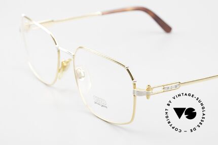 Gerald Genta Gold & Gold 08 90's Precious Metal Frame, Genta also designed LUXURY accessories (like glasses), Made for Men