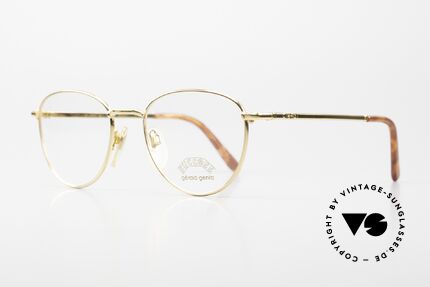 Gerald Genta Success 02 Gold Plated Vintage Eyewear, Genta also designed LUXURY accessories (like glasses), Made for Men and Women
