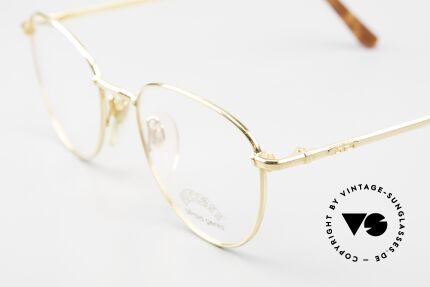 Gerald Genta Success 02 Gold Plated Vintage Eyewear, in high-end quality (gold plated frame); made in Italy, Made for Men and Women