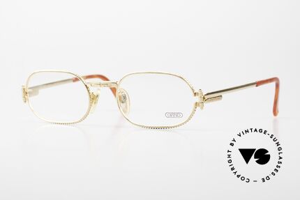 Gerald Genta Gefica 04 24kt Frame Ladies & Gents, oval luxury glasses for ladies & gents by Gérald Genta, Made for Men and Women