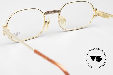 Gerald Genta Gefica 04 24kt Frame Ladies & Gents, unworn, one of a kind with serial number, size 50-24, Made for Men and Women