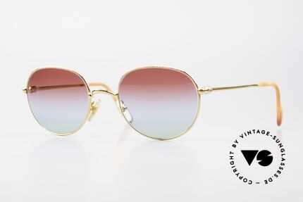 Cartier Antares - M Round 90's Luxury Sunglasses, RARE round vintage Cartier sunglasses; timeless frame, Made for Men and Women