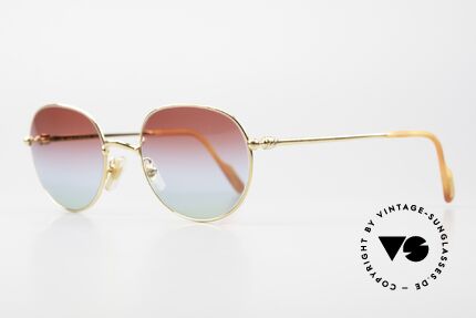 Cartier Antares - M Round 90's Luxury Sunglasses, Antarès: the brightest star in the constellation Scorpius, Made for Men and Women