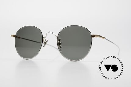 Lunor V 111 Men's Panto Sunglasses Details