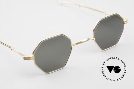 Lunor I 11 Telescopic Gold Plated Luxury Frame, unworn rarity (for all lovers of quality) from app. 1999, Made for Men and Women