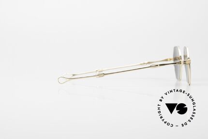 Lunor I 11 Telescopic Gold Plated Luxury Frame, Size: extra small, Made for Men and Women