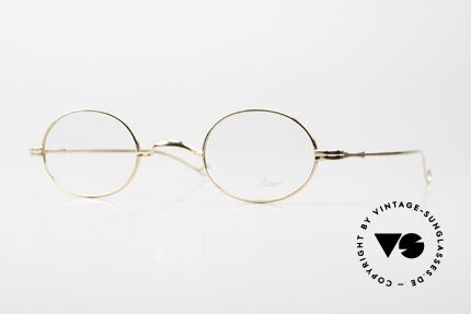 Lunor II 10 Oval Frame Yellow Gold Details