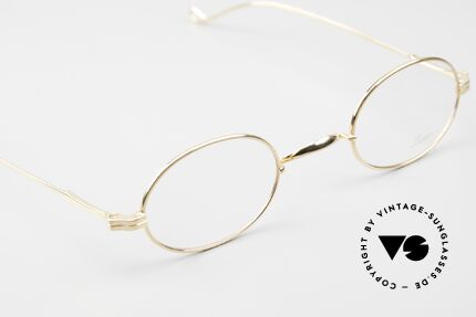 Lunor II 10 Oval Frame Yellow Gold, unworn single item (for all lovers of quality), true rarity, Made for Men and Women