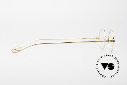 Lunor II 10 Oval Frame Yellow Gold, NO RETRO EYEGLASSES; but a luxury vintage ORIGINAL, Made for Men and Women