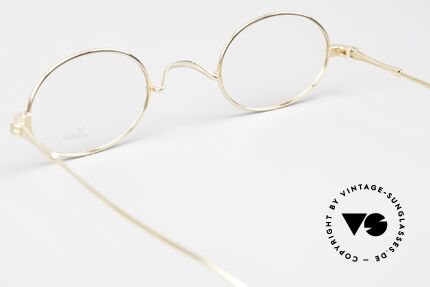 Lunor II 10 Oval Frame Yellow Gold, Size: small, Made for Men and Women