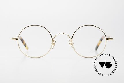 Lunor VA 110 Round Frame Gold Plated, LUNOR: honest craftsmanship with attention to details, Made for Men and Women