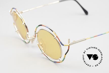 Taxi ST7 by Casanova Round Art Sunglasses 80s, unworn single piece (true collector's item); limited, Made for Men and Women