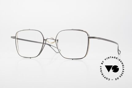 DITA Lineto Men's Glasses Square Titan Details