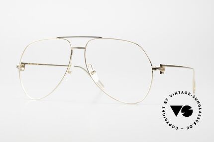 Cartier Première De Cartier Men's Frame Pilot Gold Details