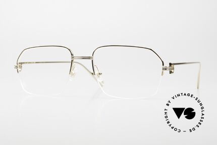 Cartier Première De Cartier Men's Frame Half Rim Details